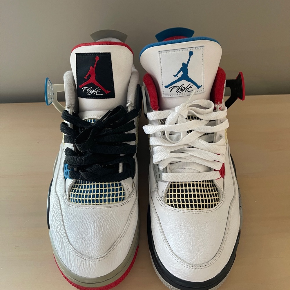 Nike Air Jordan 4 Retro "What The" sneakers - Picture 3 of 5